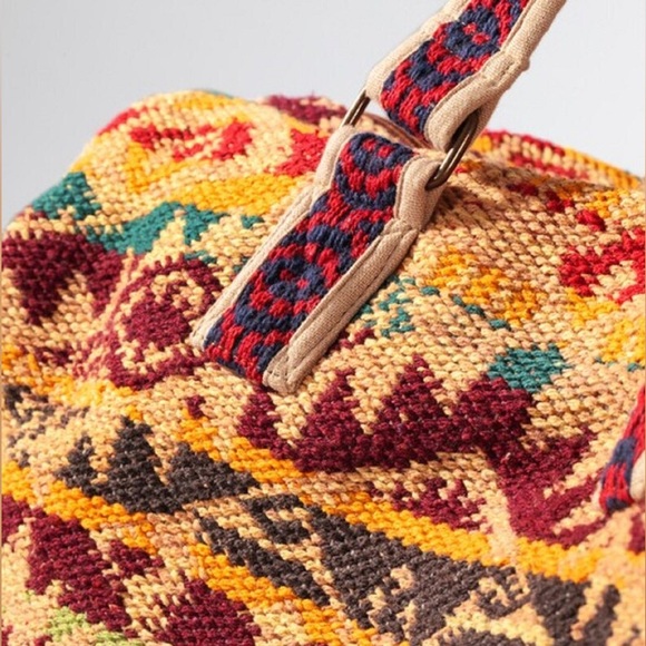 Handmade bohemian Karma Bag weekender bag duffle bag - Picture 6 of 13